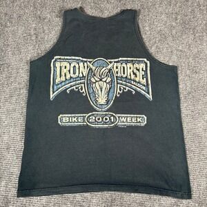 Iron Horse Saloon Bike Week 2001 Tank Top T Shirt XL